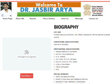 Tablet Screenshot of drjasbirarya.com